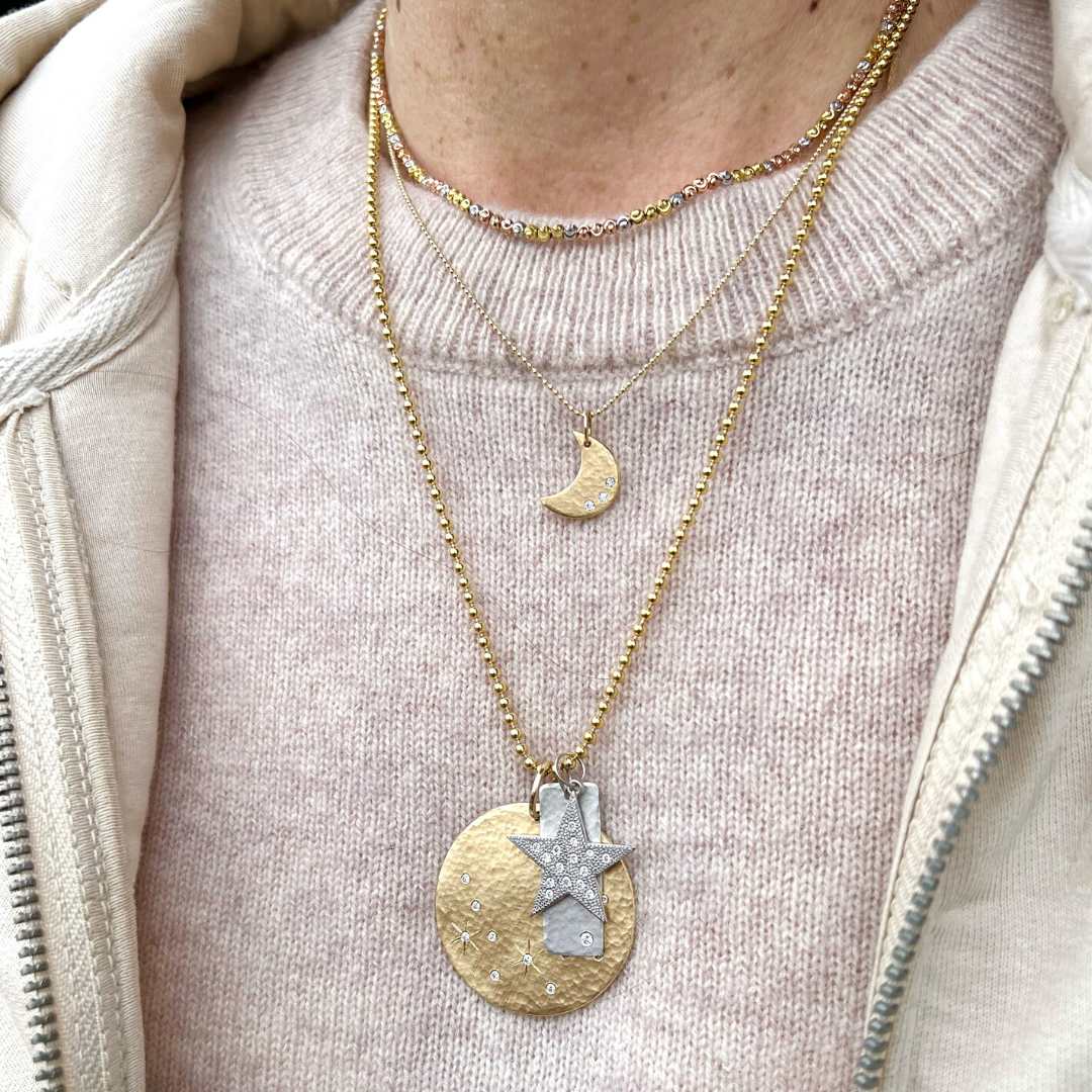 MINY 14k Gold X-Large Medallion