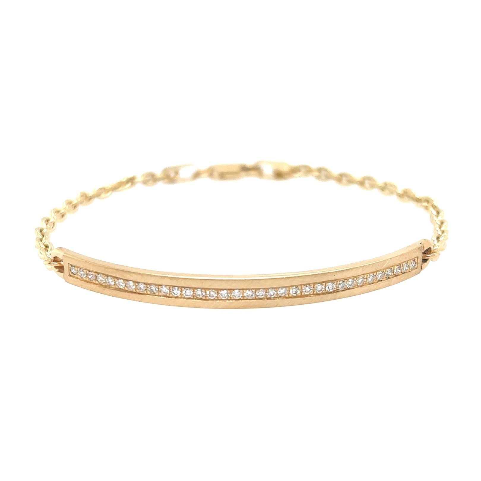 DAZE 14k Gold Diamond Bracelet
