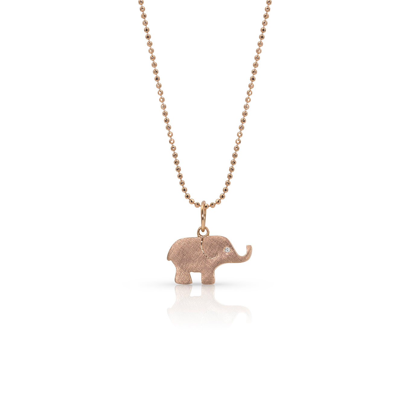 14k yellow gold baby ELLO elephant charm