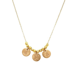 DIMI 14k Gold Charm Necklace
