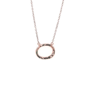 14k rose gold GOOZ necklace