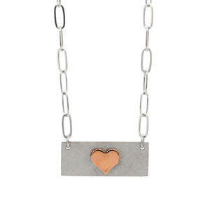 LORO 14k Gold Heart Necklace