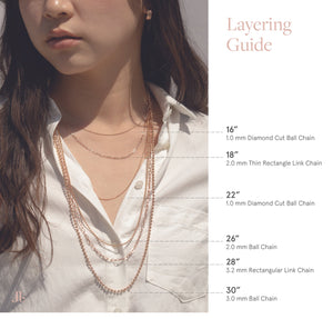 Chain layering guide