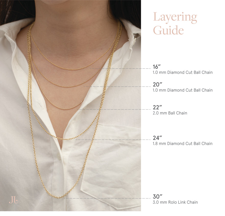 Chain layering guide