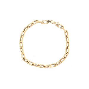 MICA 4.2mm 14k Gold Link Bracelet