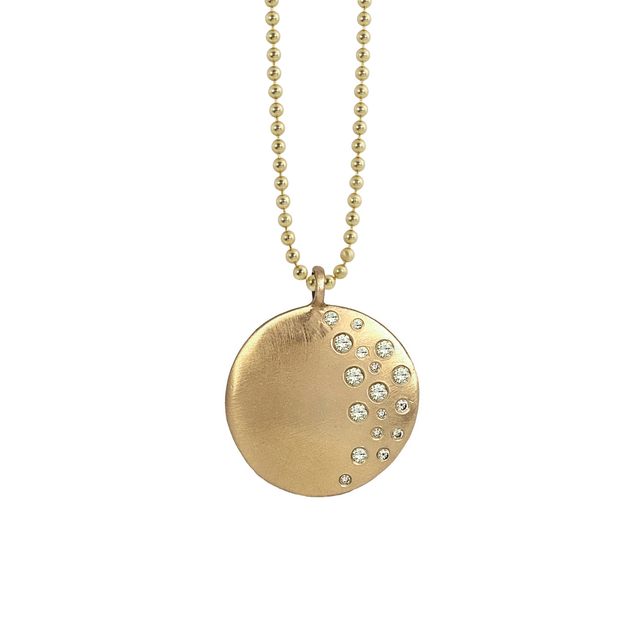 MINA X-Large 14k Gold Pendant