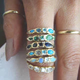 Misa Journey Treasure Emerald Ring
