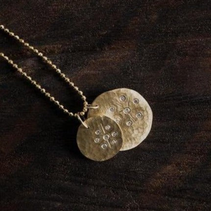 14k gold SKYE baby and SKYE small charms from lookbook