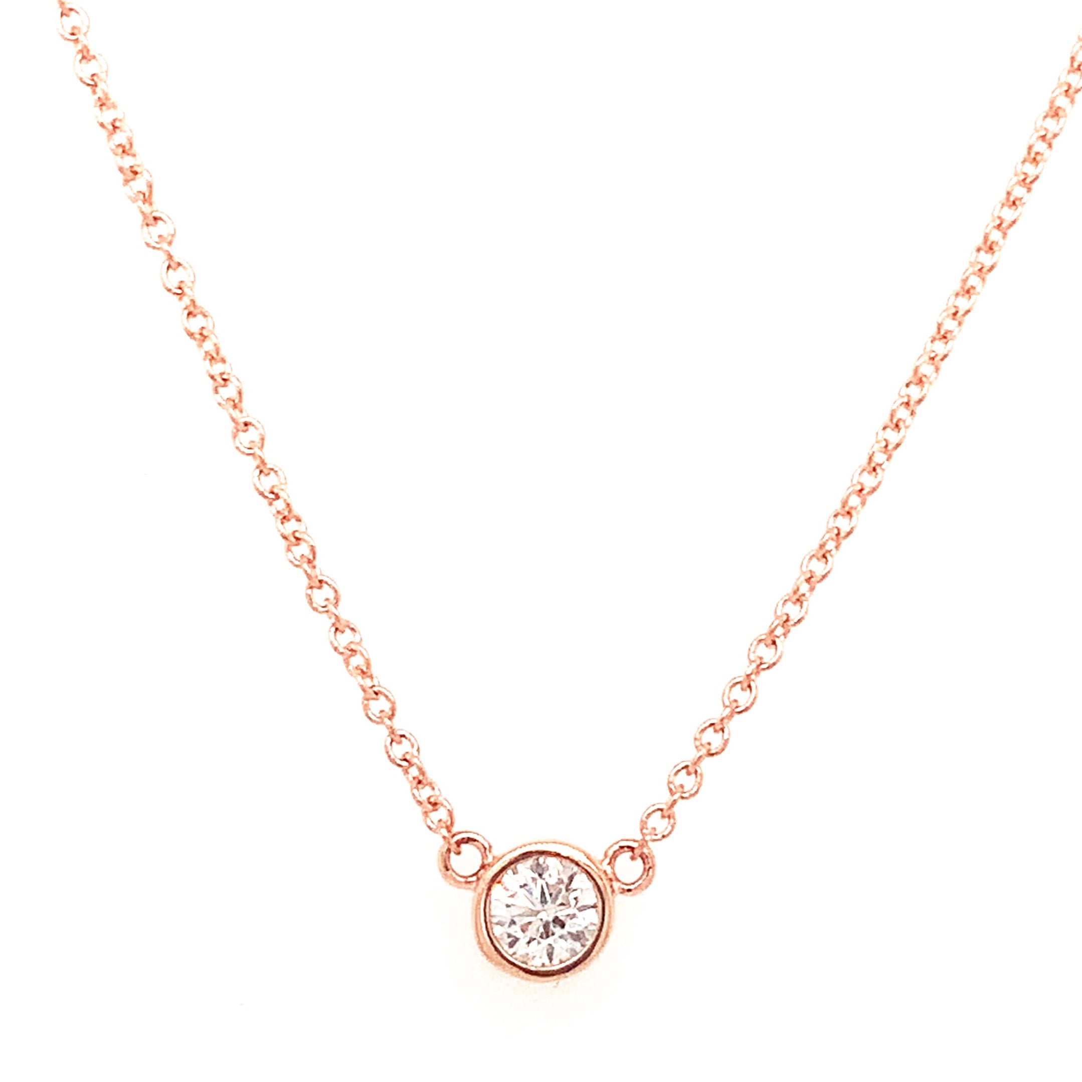 OTTO 14k Gold Diamond Necklace