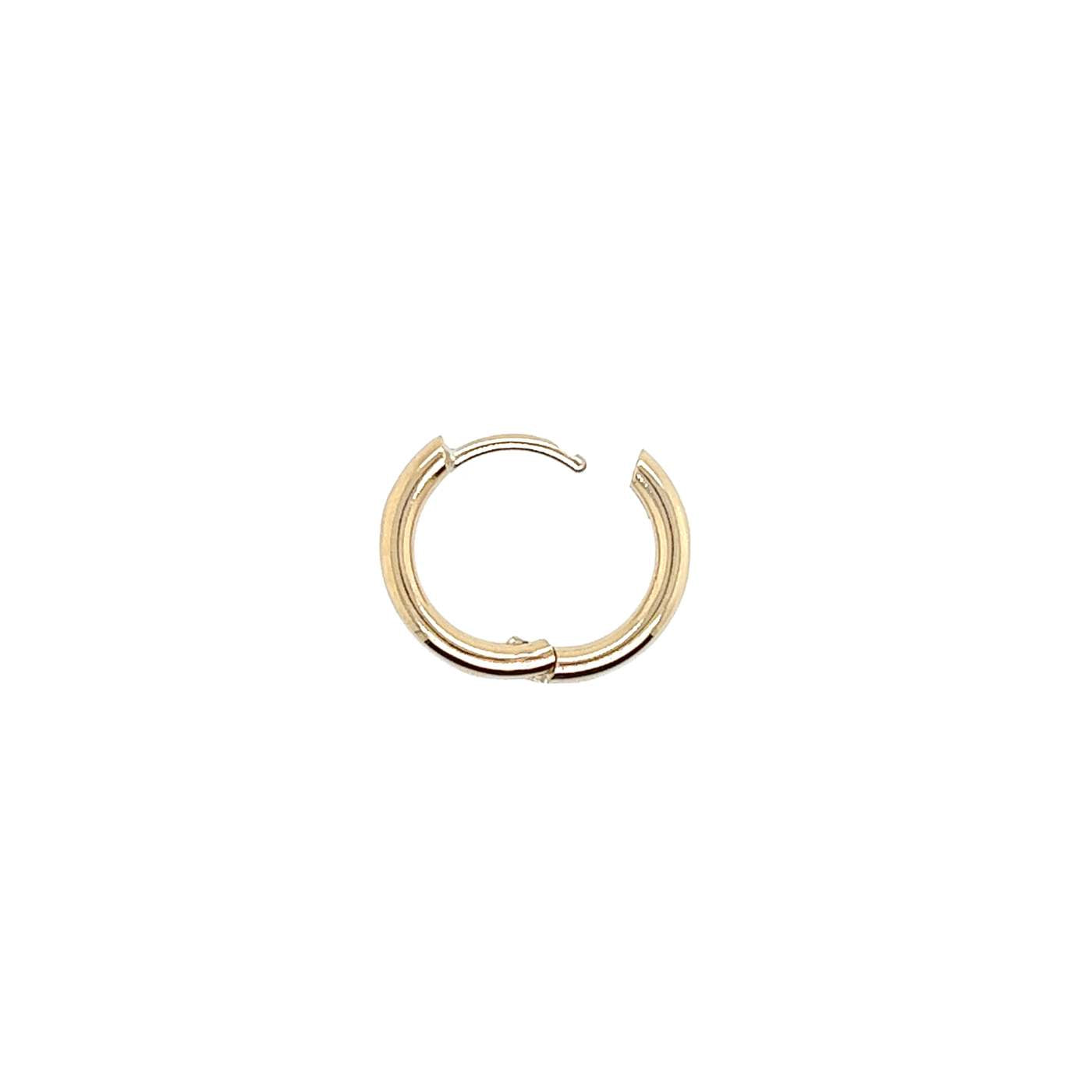 OLAS 14k Gold Hinged Hoops