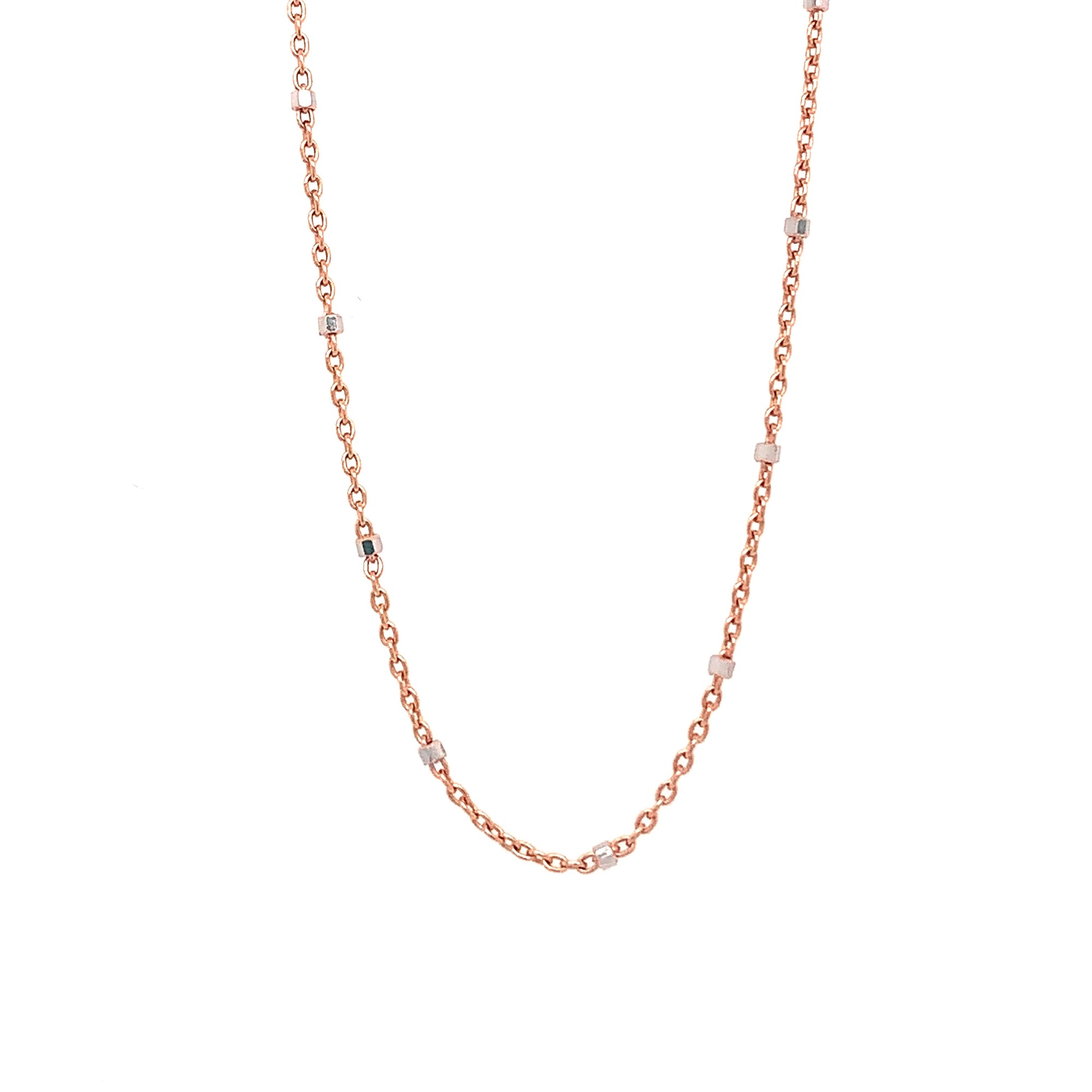 14k yellow gold 1.0mm rolo bead chain