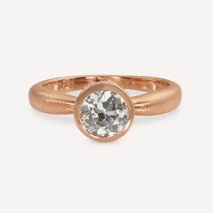 RIXI Gold Solitaire Ring