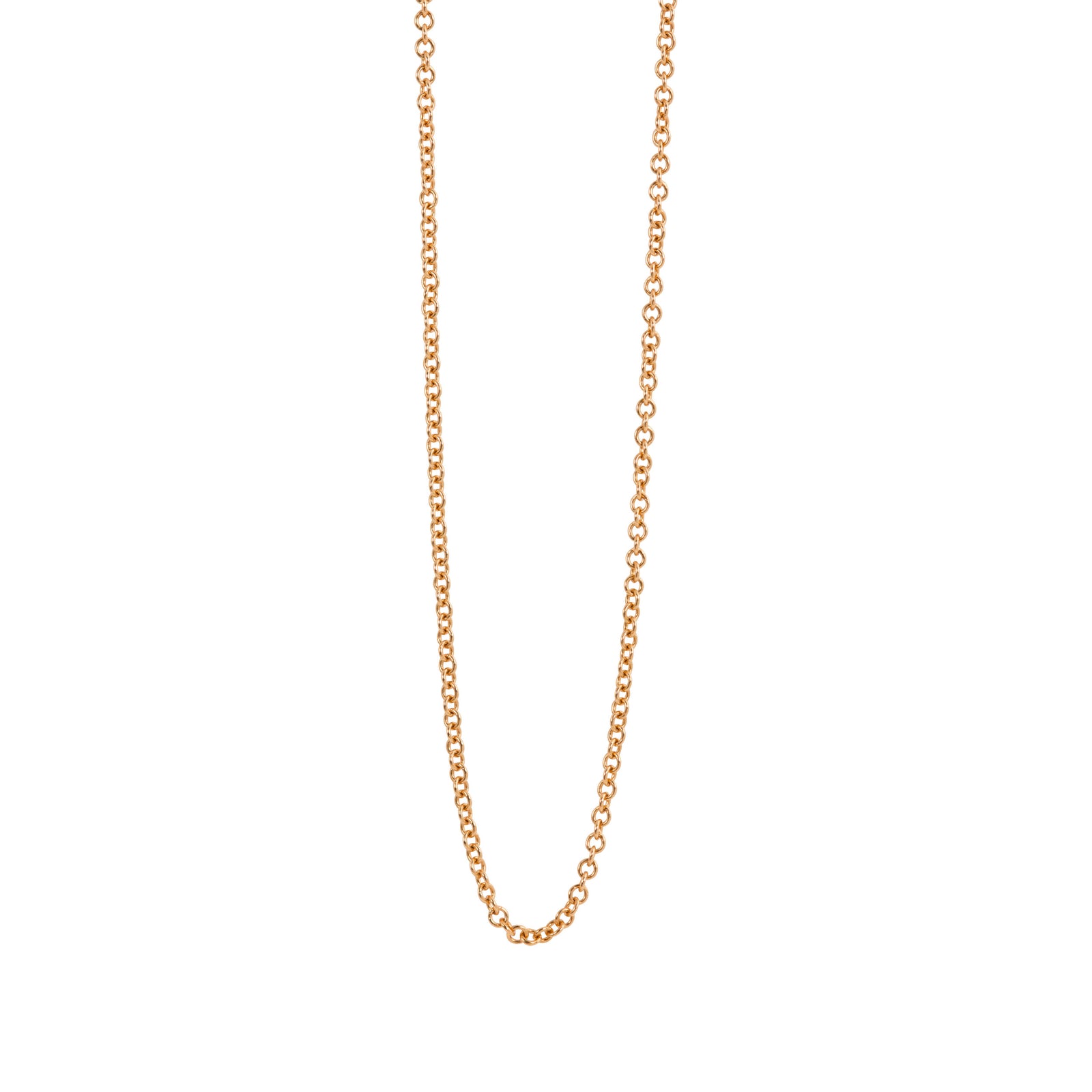 14k yellow gold 1.5mm diamond cut ball chain