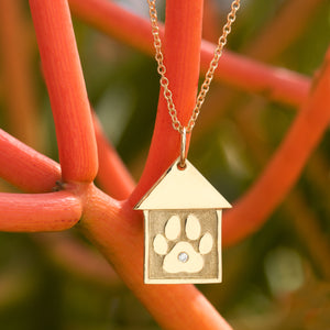 THRIVE 14k Gold Doghouse Charm