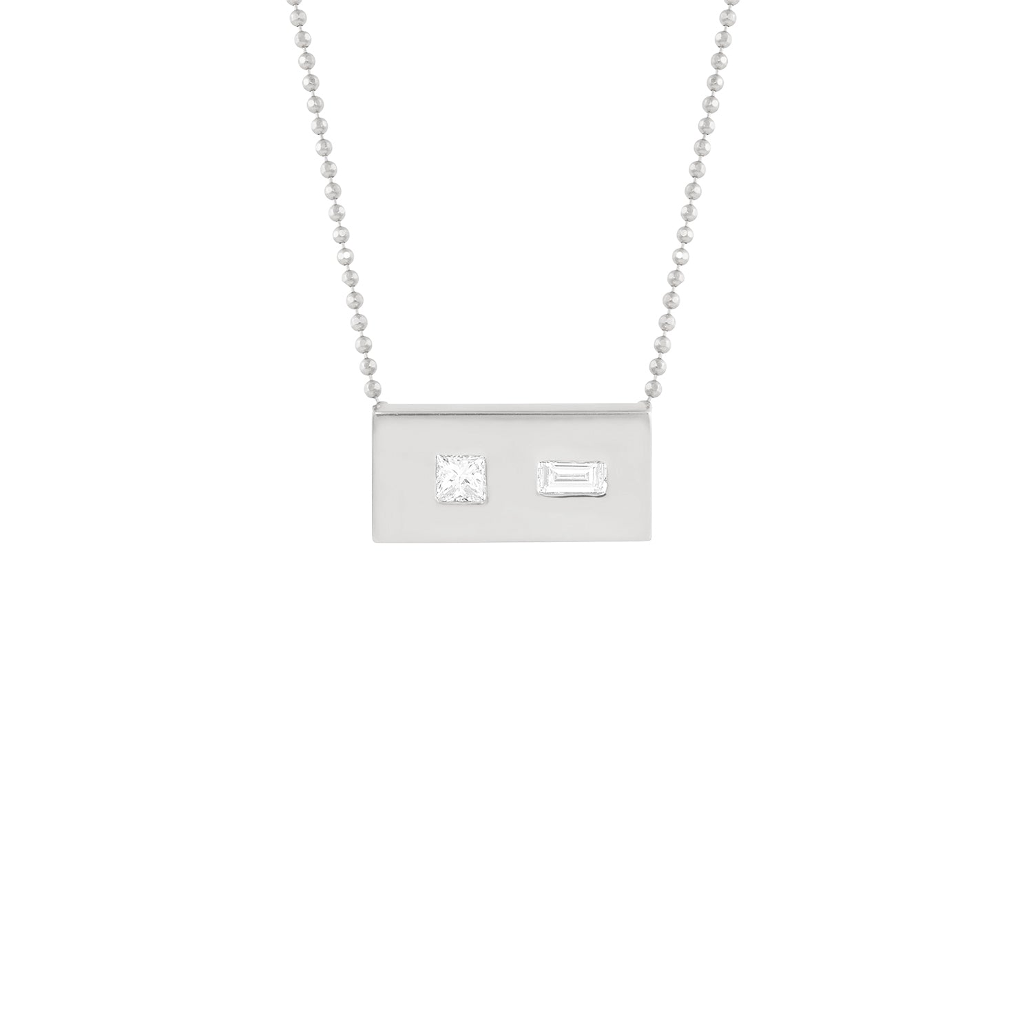 TOTT 14k Gold Bar Necklace