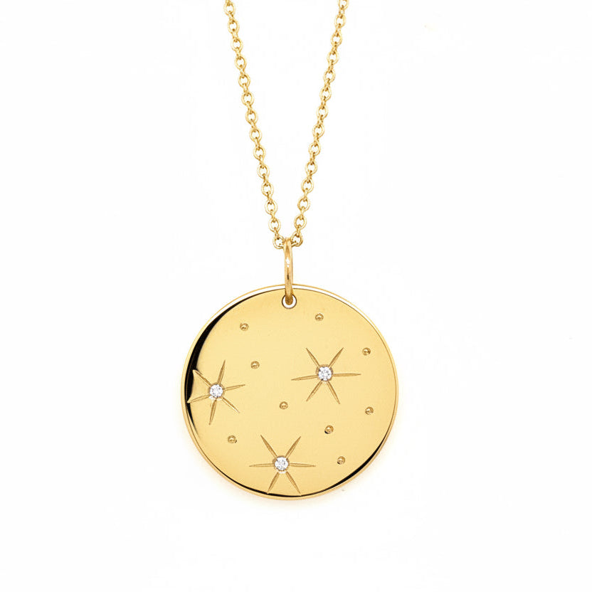 14k yellow gold GOOD charm