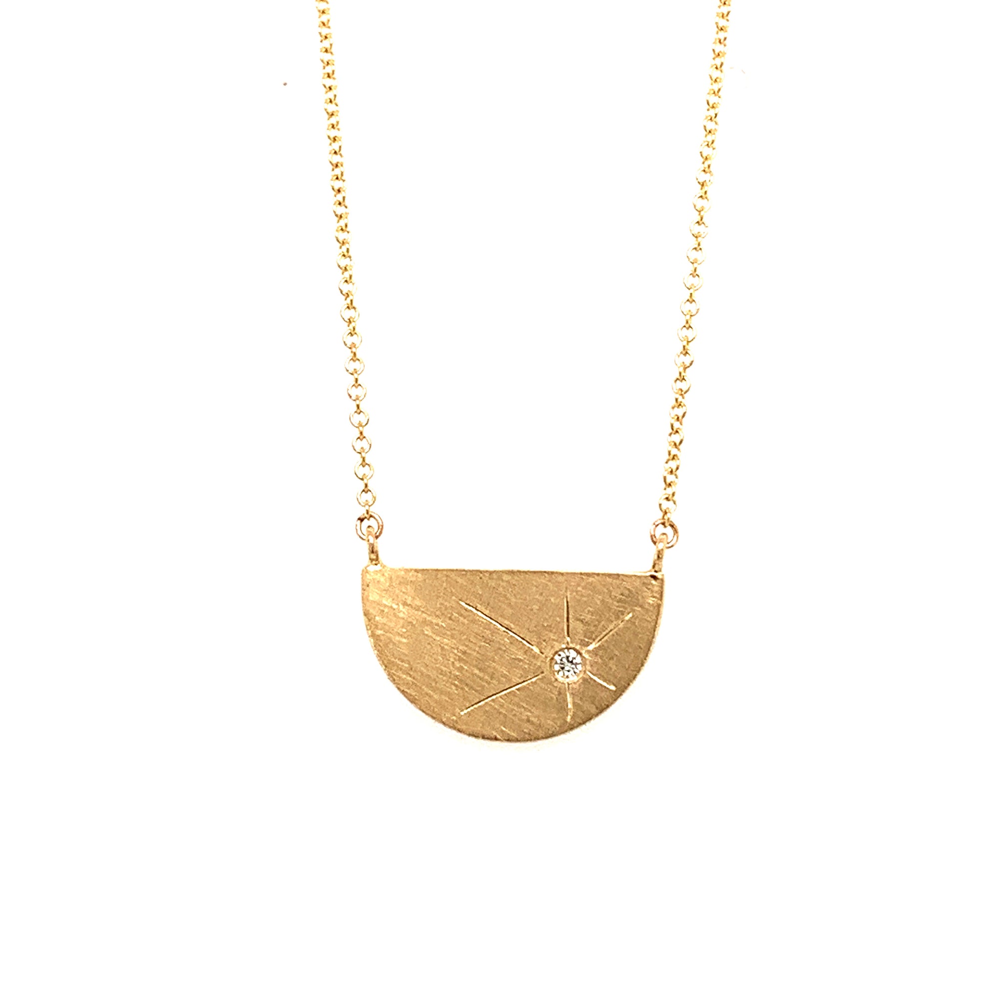 14k yellow gold GORP necklace
