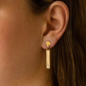 JODU 14k Gold Drop Earrings
