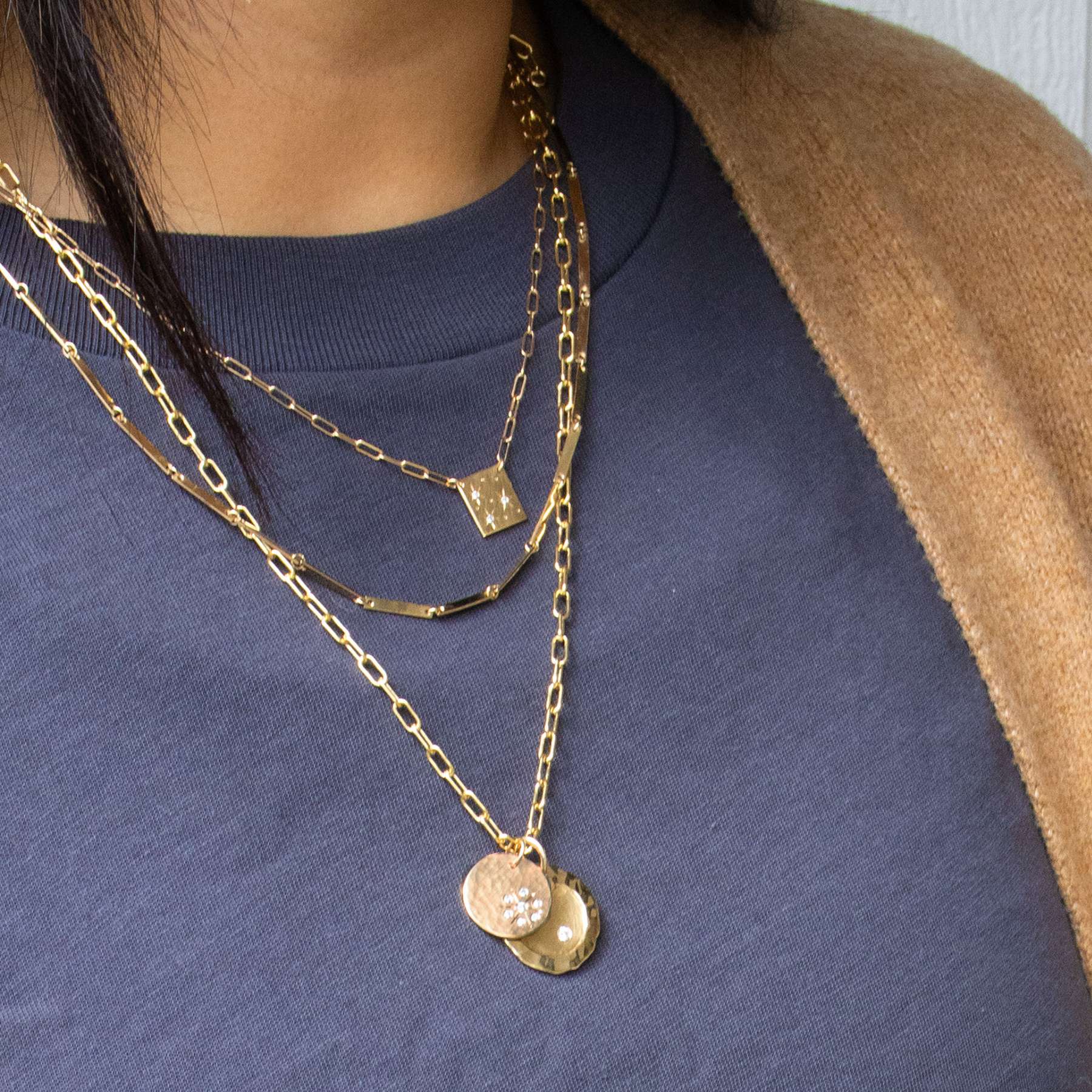 SALK Medium 14k Rose Gold Pendant